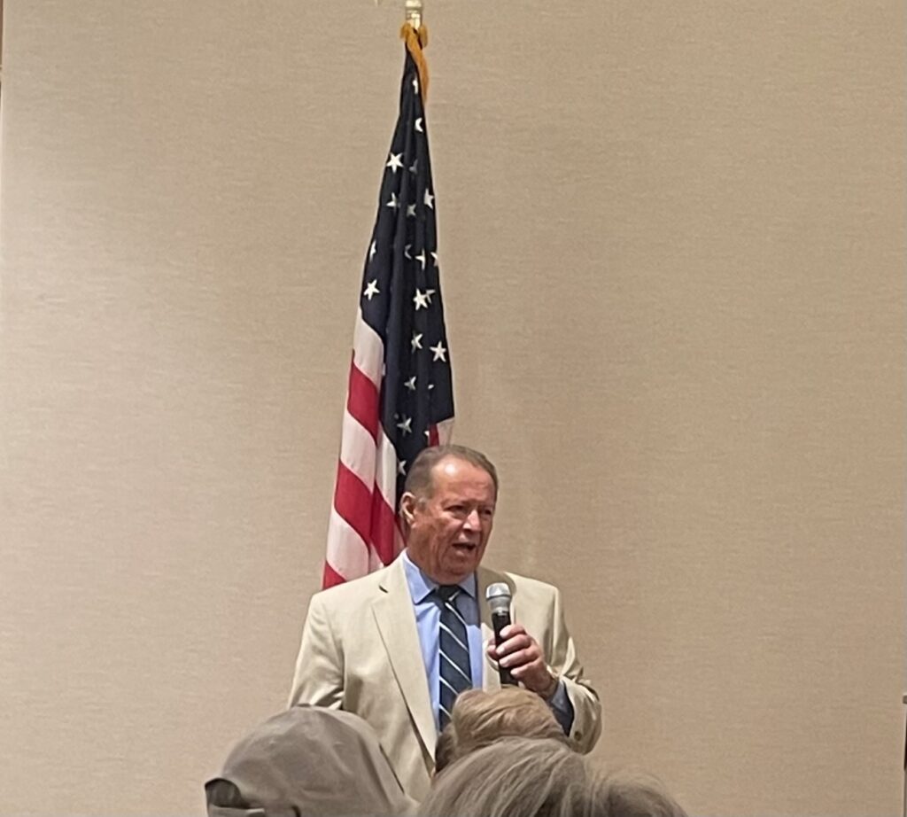 Don Salazar connecting with Clark County constituents.